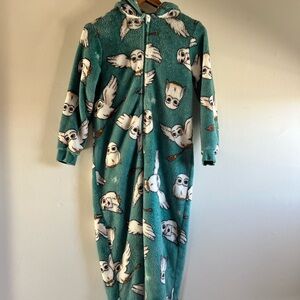 Harry Potter- Kids Pajama onesie - Teal